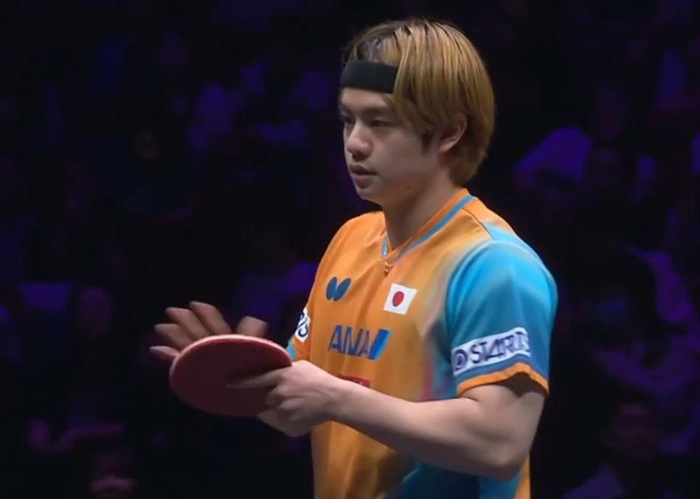 张本智和直落三局横扫宇田幸矢晋级八强