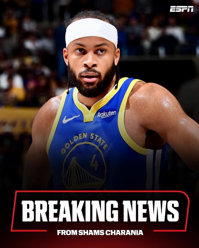 勇士后卫穆迪左膝撕裂赛季报销，季后赛前景蒙