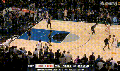 森林狼火箭鏖战末节六次误判引争议